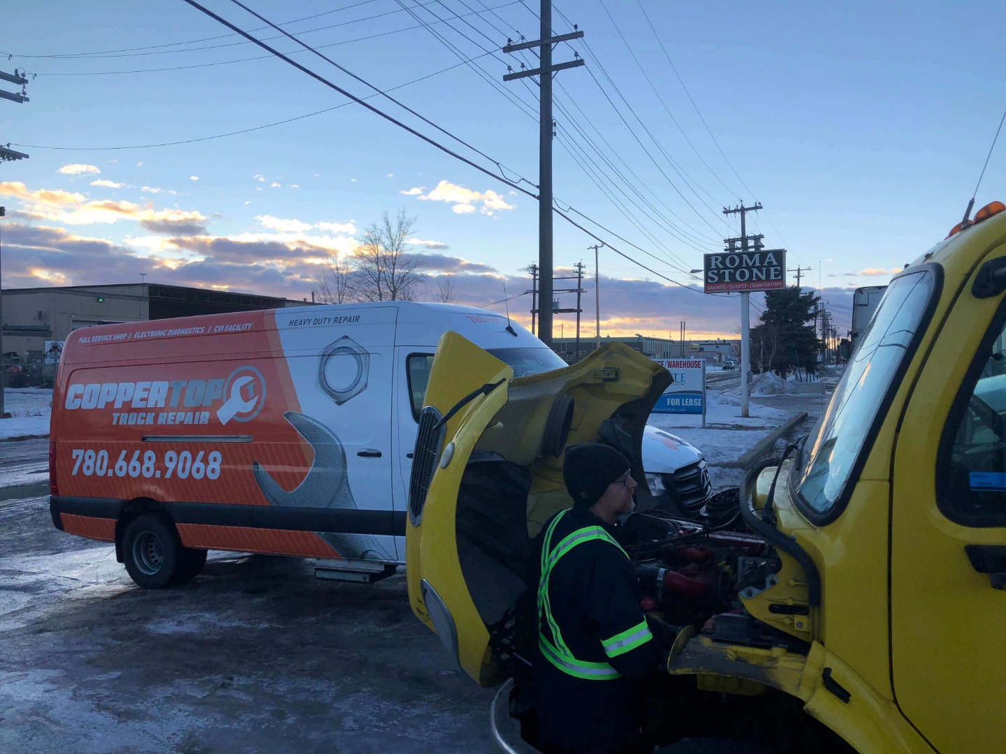 Moblie Service Truck Near Edmonton