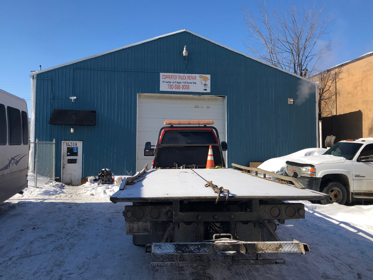 Commercial Truck Repair Shop Alberta